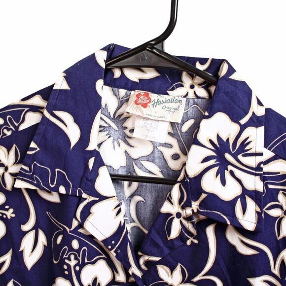 Vintage Womens Hilo Hattie Hawaiian Shirt Cotton Tropical Print Size M - Hey Viv - Picture 5 of 6